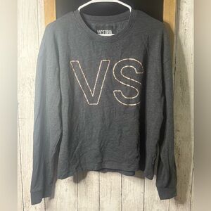 Women’s Victoria’s Sport M Sweatshirt VS Black /Gold Logo